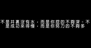 勵志名言 你的假裝努力 欺騙的只有你自己 假笑貓故事