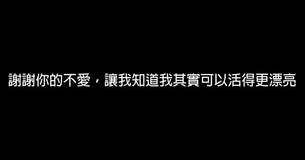 經典語錄：單身不過寂寞，將就卻是折磨 1