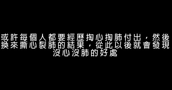 經典語錄：祝你有夢爲馬，隨處可棲 1