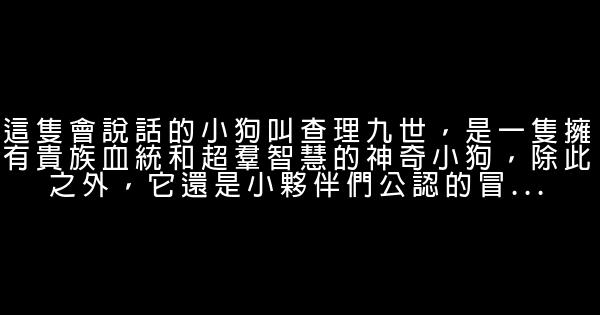 《查理九世》經典語錄 1