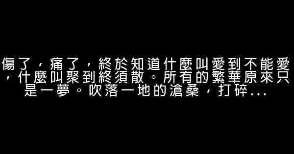 分手後說的話 1