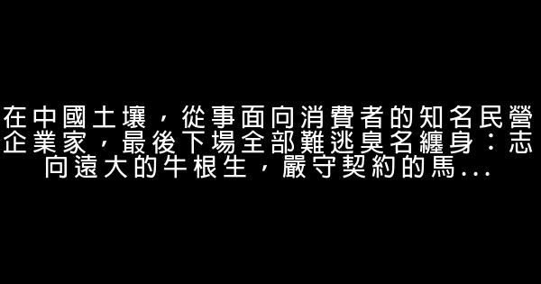 史玉柱語錄 1