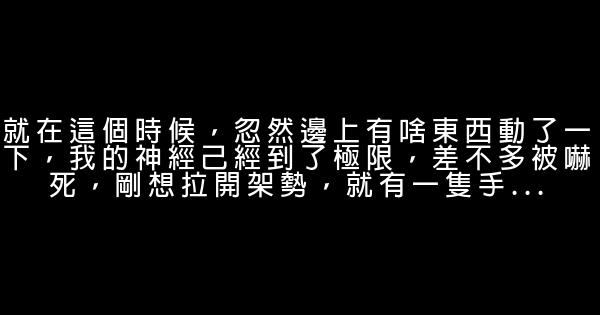 盜墓筆記經典話語 1