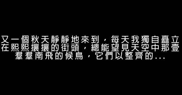 愛與被愛的經典語句 1