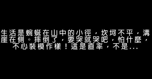 優美語句摘抄 1