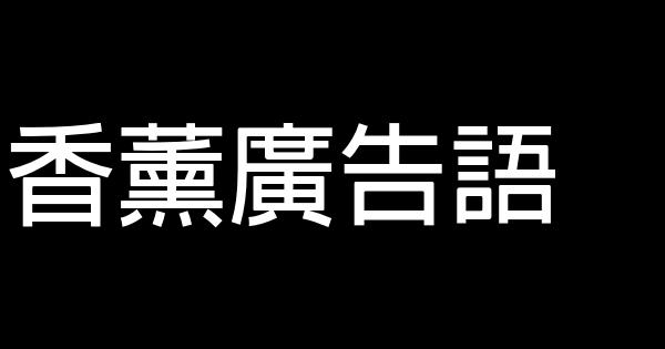 香薰廣告語 0 (0)