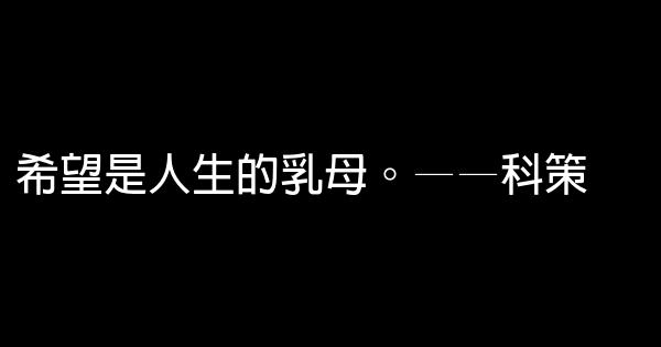 摘抄勵志名人名言佳句警句 1