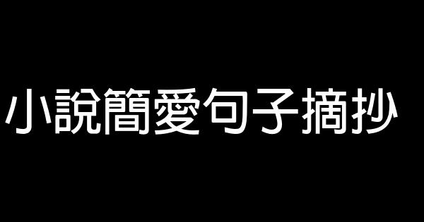 小說簡愛句子摘抄 1