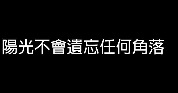 陽光不會遺忘任何角落 0 (0)