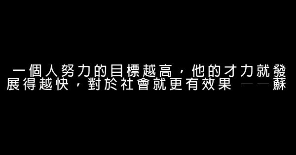 為目標奮鬥的勵志短語 1