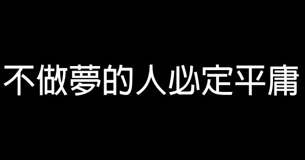 不做夢的人必定平庸 0 (0)