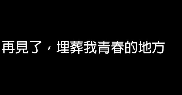 再見了，埋葬我青春的地方 0 (0)