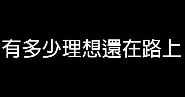 有多少理想還在路上 0 (0)