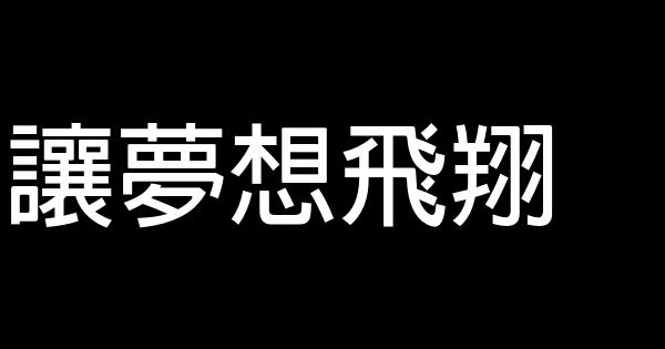 讓夢想飛翔 0 (0)