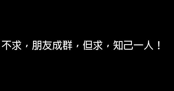 不求，朋友成群，但求，知己一人！ 0 (0)